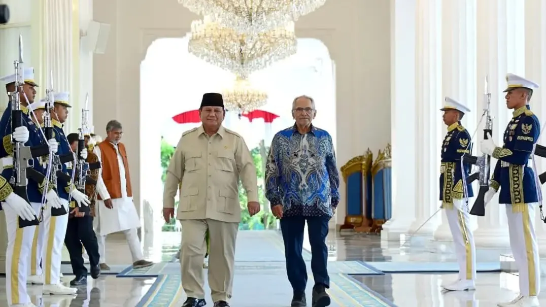 Prabowo Bertemu Ramos-Horta dan Penerima Nobel.