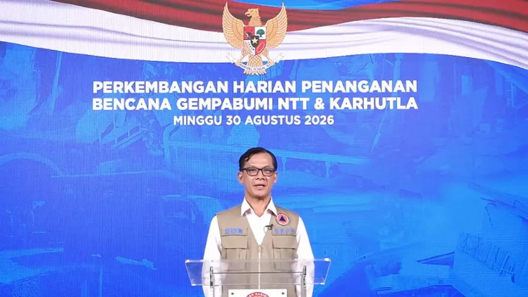 Plt. Kepala Pusat Data, Informasi, dan Komunikasi Kebencanaan BNPB, Berton SP Panjaitan