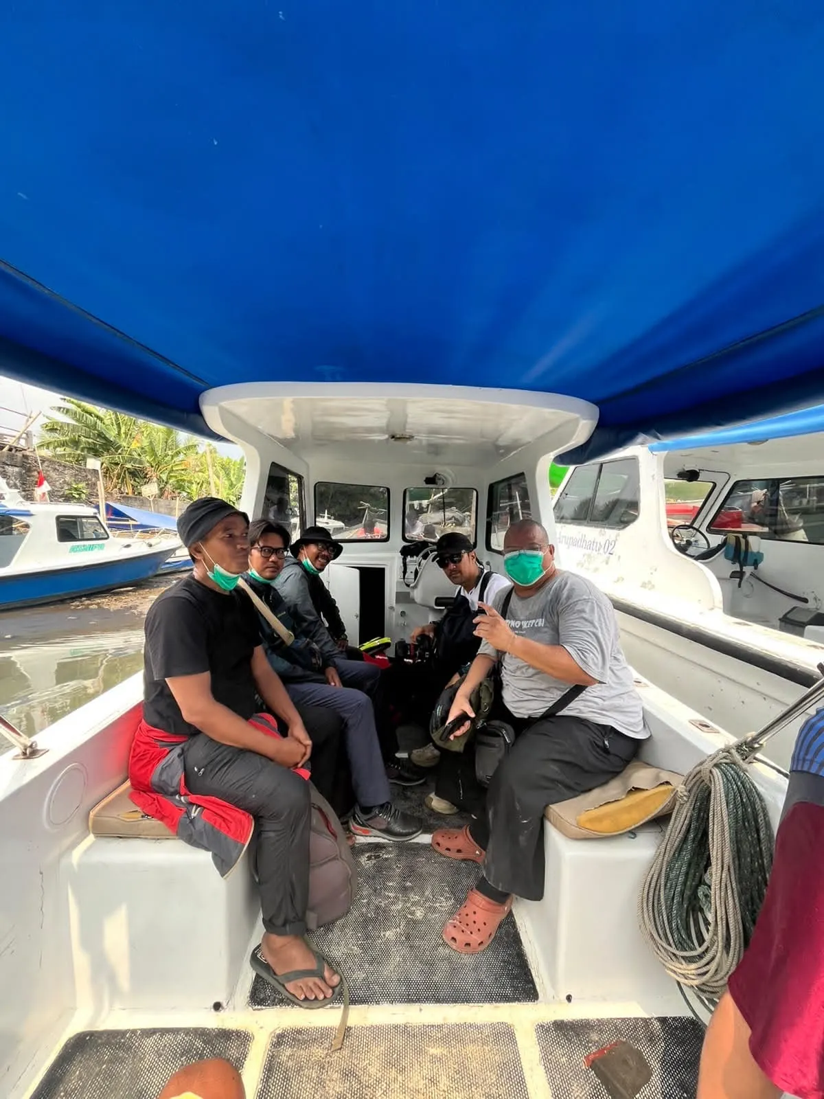Jurnalis yang hilang kontak di Selat Sunda