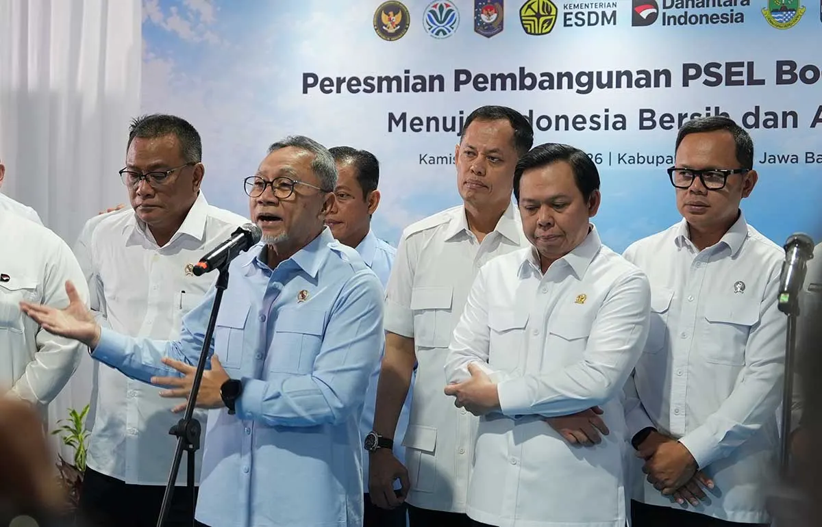 Peresmian PSEL Bogor Raya