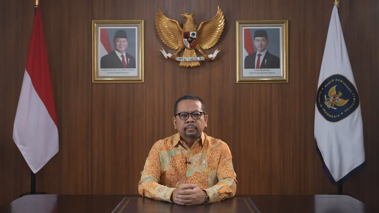 Kepala Badan Komunikasi Pemerintah (Bakom) RI Muhammad Qodari