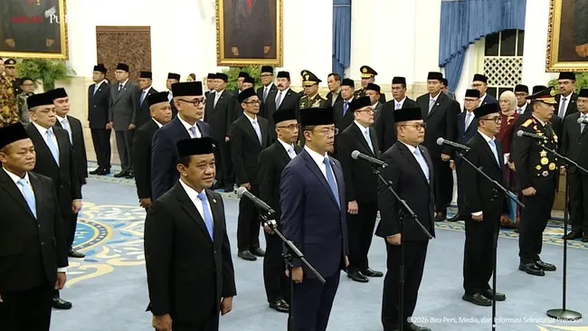 Prabowo Reshuffle Kabinet Merah Putih, Sugiono dan Listyo Sigit Dilantik