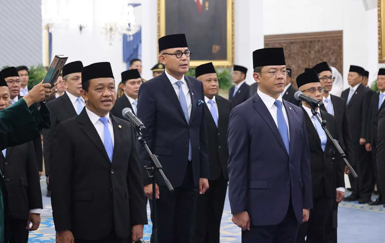 Dilantik Jadi Menko, Bahlil Siap Percepat Hilirisasi dan Transisi Energi