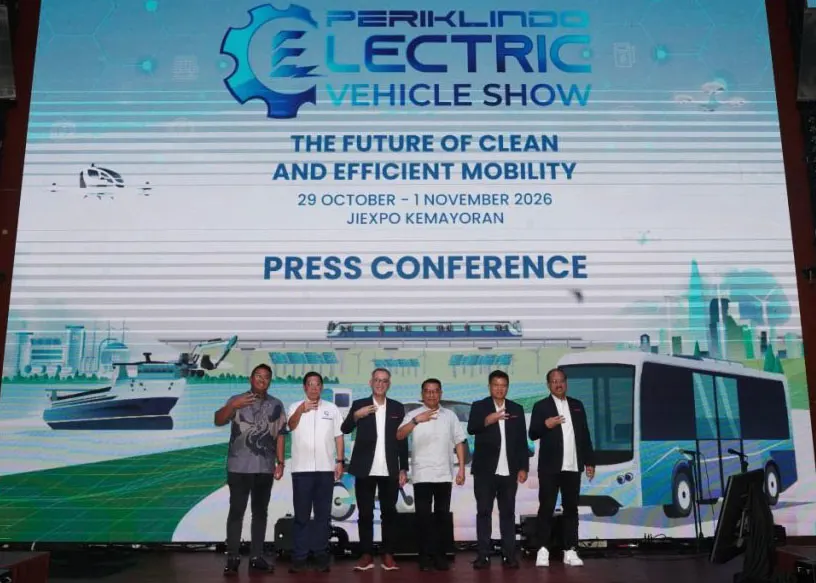 Pembukaan pameran PEVS 2026 di JIExpo, Kemayoran, Jakarta. Tripodnews/HO