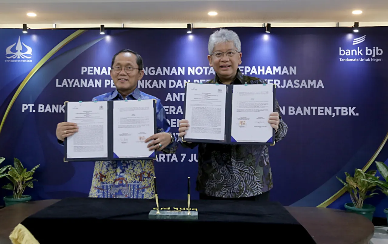 Dalam paparan usai penandatangan kerjasama, Yuddy Renaldi menyampaikan bahwa bank bjb senantiasa mendukung dunia pendidikan khususnya perguruan tinggi melalui kolaborasi dan inovasi demi mendukung program pemerintah dalam membangun sumber daya manusi