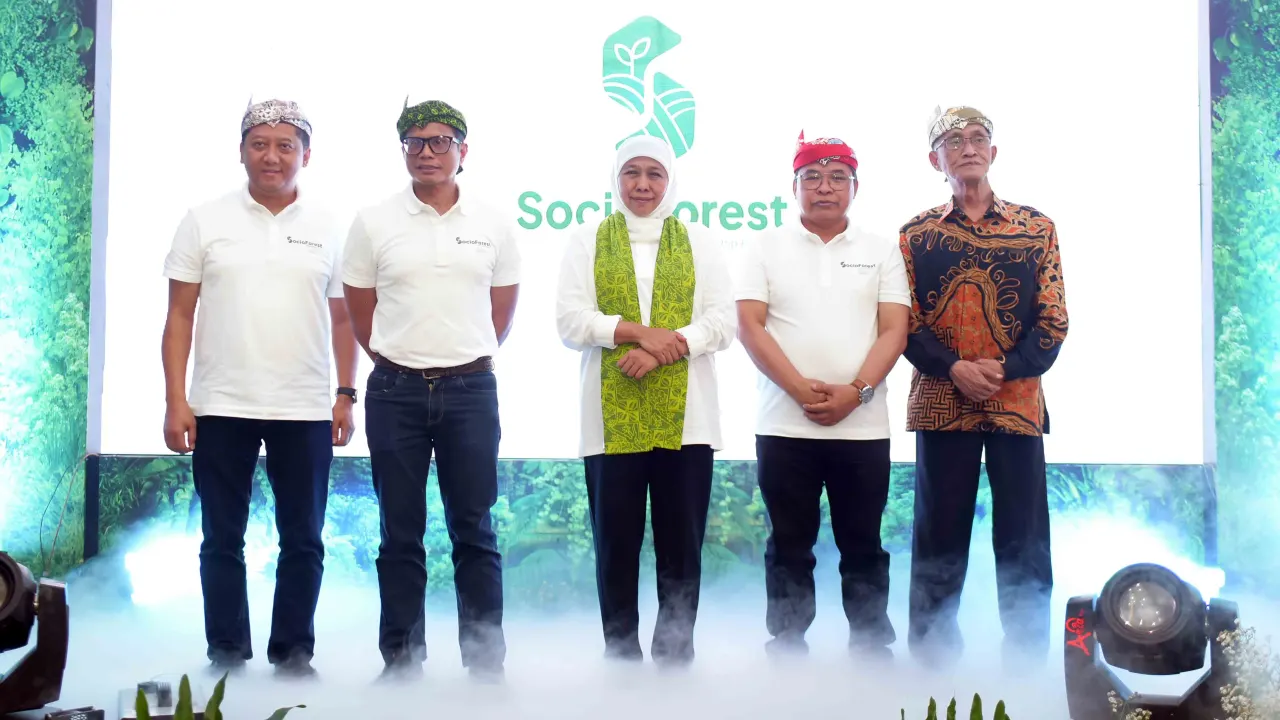 Peluncuran aplikasi 'Socio Forest'