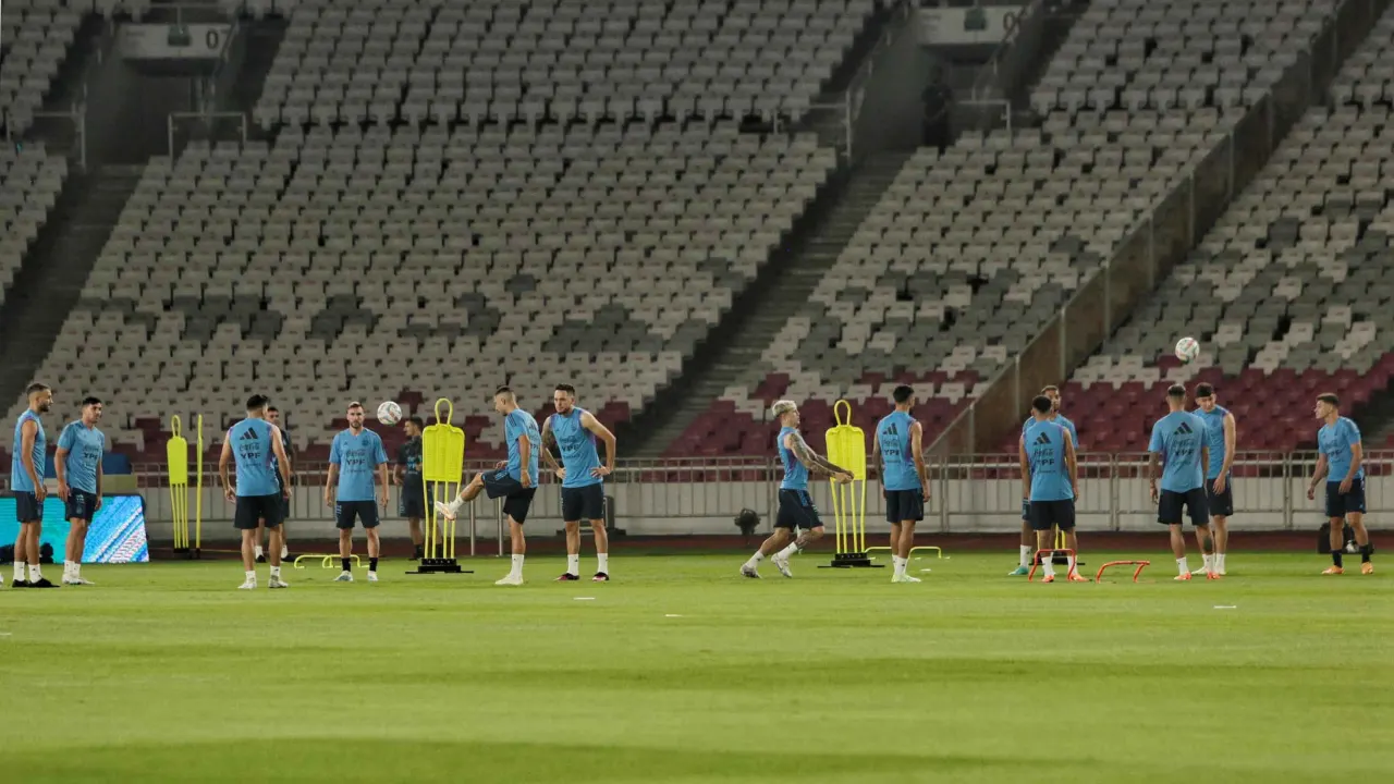 Pemain timnas Argentina