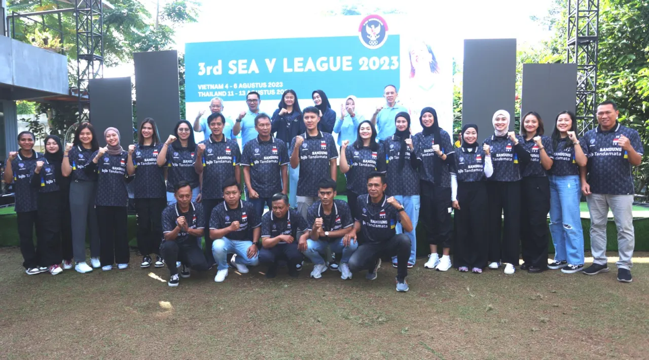 Pelepasan Tim Bandung bjb Tandamata.