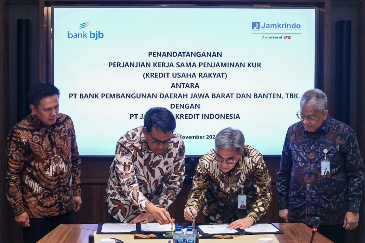 bank bjb lakukan perjanjian kerjasama dengan Jamkrindo