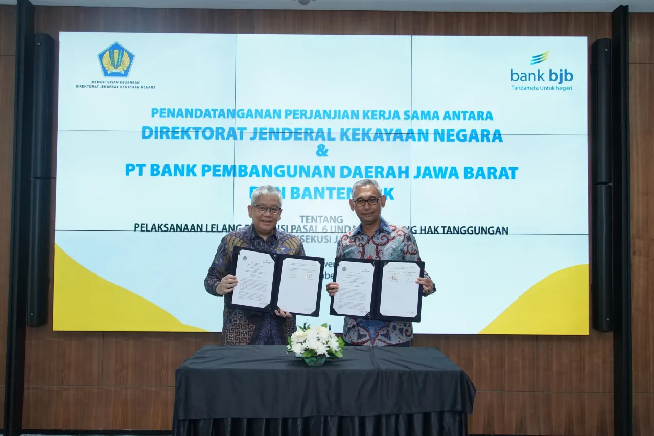 bank bjb Kolaborasi dengan DJKN Kemenkeu
