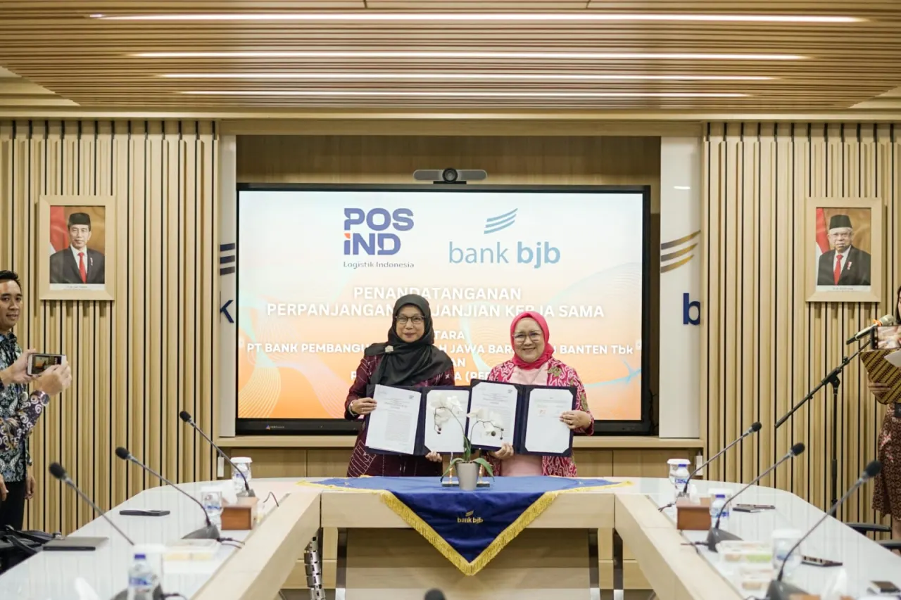 Perpanjangan kerjasama bank bjb dengan PT Pos Indonesia